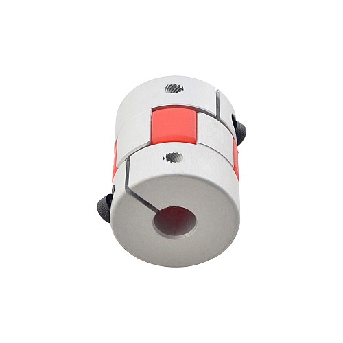 8mm - 12mm Elastyczne sprzęgło szczękowe 25x30mm CNC Silnik krokowy Sprzęgło wału wpustowego