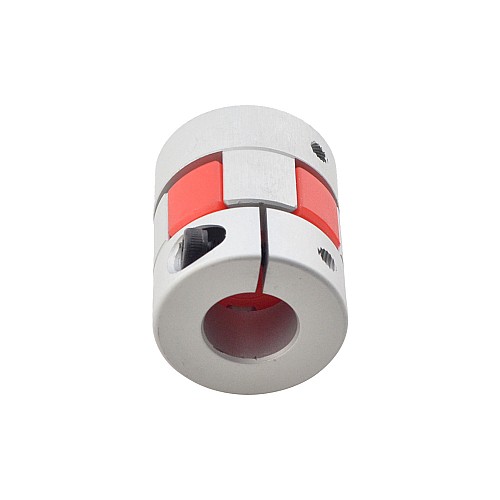 8mm - 12mm Elastyczne sprzęgło szczękowe 25x30mm CNC Silnik krokowy Sprzęgło wału wpustowego