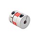 8mm - 14mm Elastyczne sprzęgło szczękowe 30x35mm Łącznik wału silnika krokowego CNC
