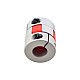 8mm - 14mm Elastyczne sprzęgło szczękowe 30x35mm Łącznik wału silnika krokowego CNC