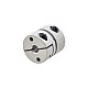 5mm - 5mm Elastyczne sprzęgło jednotarczowe 19x19mm CNC Silnik krokowy Sprzęgło wału wpustowego