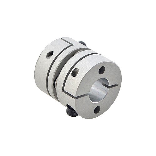 8mm - 8mm Elastyczne sprzęgło jednotarczowe 19x19mm CNC Silnik krokowy Sprzęgło wału wpustowego