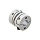 8mm - 8mm Elastyczne sprzęgło jednotarczowe 19x19mm CNC Silnik krokowy Sprzęgło wału wpustowego