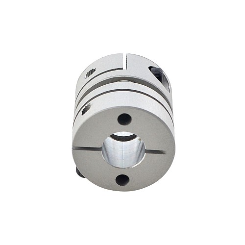 8mm - 8mm Elastyczne sprzęgło jednotarczowe 19x19mm CNC Silnik krokowy Sprzęgło wału wpustowego