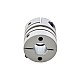 8mm - 8mm Elastyczne sprzęgło jednotarczowe 19x19mm CNC Silnik krokowy Sprzęgło wału wpustowego