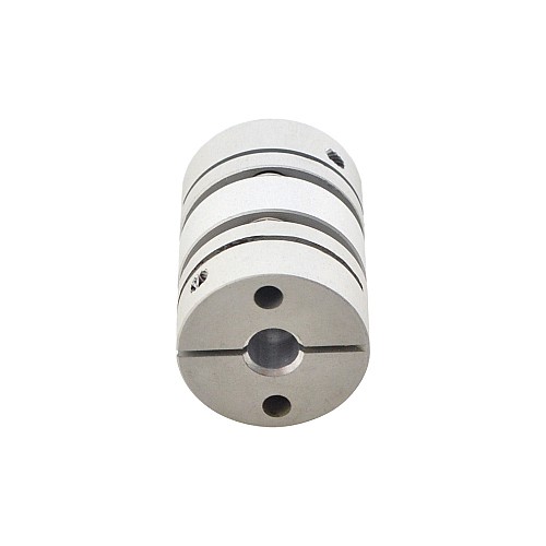 5mm - 5mm Elastyczne podwójne sprzęgło tarczowe 19x26mm Łącznik wału silnika krokowego CNC