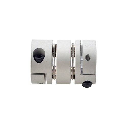 8mm - 8mm Elastyczne podwójne sprzęgło tarczowe 19x26mm Łącznik wału silnika krokowego CNC