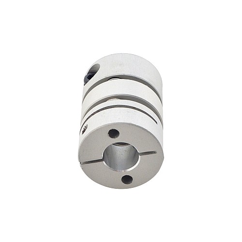 8mm - 8mm Elastyczne podwójne sprzęgło tarczowe 19x26mm Łącznik wału silnika krokowego CNC