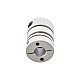 8mm - 8mm Elastyczne podwójne sprzęgło tarczowe 19x26mm Łącznik wału silnika krokowego CNC
