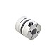 6mm - 10mm Elastyczne sprzęgło jednotarczowe 26x26mm CNC Silnik krokowy Sprzęgło wału wpustowego