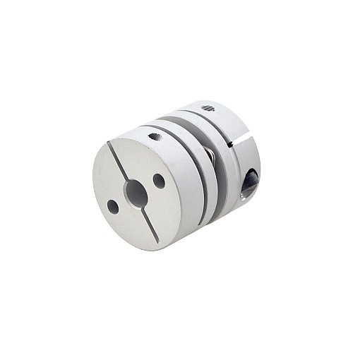 6.35mm - 6.35mm Elastyczne sprzęgło jednotarczowe 26x26mm CNC Silnik krokowy Sprzęgło wału wpustowego