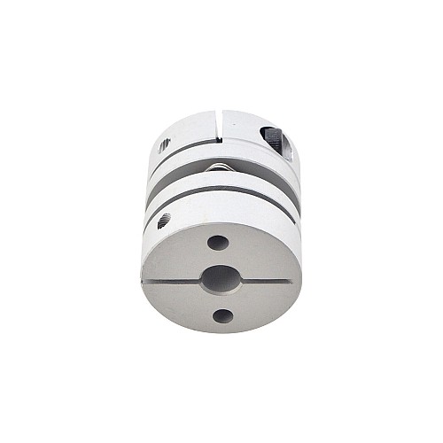6.35mm - 6.35mm Elastyczne sprzęgło jednotarczowe 26x26mm CNC Silnik krokowy Sprzęgło wału wpustowego