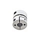 8mm - 10mm Elastyczne sprzęgło jednotarczowe 26x26mm Łącznik wału silnika krokowego CNC