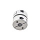 8mm - 10mm Elastyczne sprzęgło jednotarczowe 26x26mm Łącznik wału silnika krokowego CNC