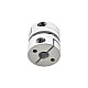 8mm - 8mm Elastyczne sprzęgło z pojedynczą tarczą 26x26mm Łącznik wału silnika krokowego CNC
