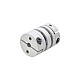 5mm - 5mm Elastyczne podwójne sprzęgło tarczowe 26x35mm Łącznik wału silnika krokowego CNC 5mm - 5mm Elastyczne podwójne sprzęgło tarczowe 26x35mm Łącznik wału silnika krokowego CNC