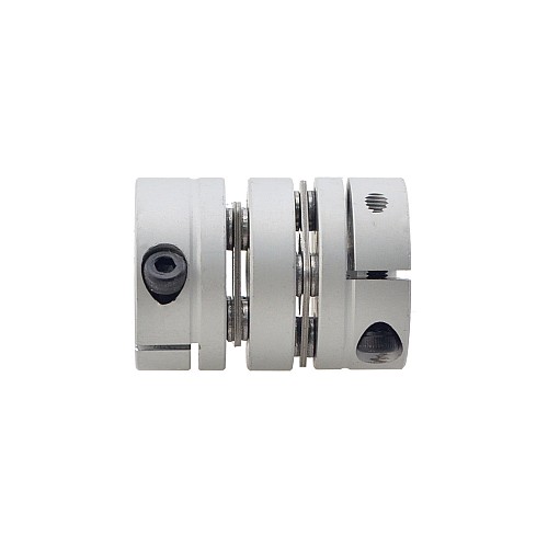 5mm - 5mm Elastyczne podwójne sprzęgło tarczowe 26x35mm Łącznik wału silnika krokowego CNC 5mm - 5mm Elastyczne podwójne sprzęgło tarczowe 26x35mm Łącznik wału silnika krokowego CNC