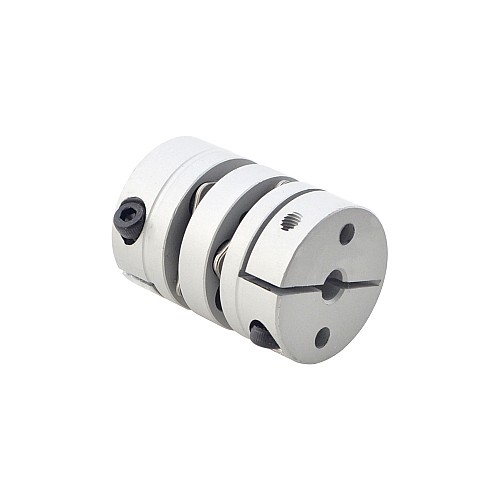 5mm - 5mm Elastyczne podwójne sprzęgło tarczowe 26x35mm Łącznik wału silnika krokowego CNC 5mm - 5mm Elastyczne podwójne sprzęgło tarczowe 26x35mm Łącznik wału silnika krokowego CNC
