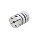 5mm - 6mm Elastyczne podwójne sprzęgło tarczowe 26x35mm Łącznik wału silnika krokowego CNC 5mm - 6mm Elastyczne podwójne sprzęgło tarczowe 26x35mm Łącznik wału silnika krokowego CNC