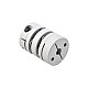 5mm - 6mm Elastyczne podwójne sprzęgło tarczowe 26x35mm Łącznik wału silnika krokowego CNC 5mm - 6mm Elastyczne podwójne sprzęgło tarczowe 26x35mm Łącznik wału silnika krokowego CNC
