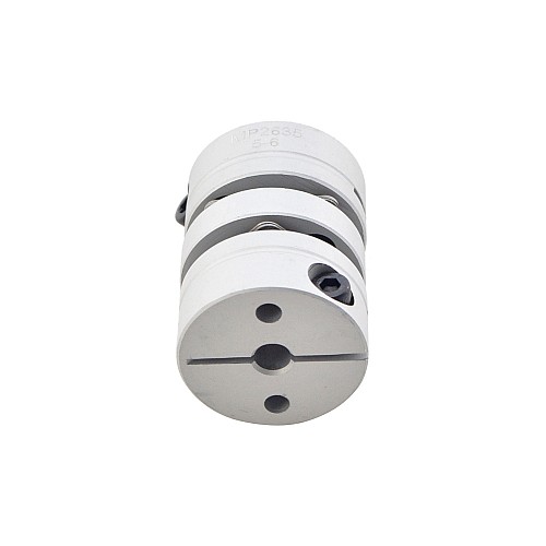 5mm - 6mm Elastyczne podwójne sprzęgło tarczowe 26x35mm Łącznik wału silnika krokowego CNC 5mm - 6mm Elastyczne podwójne sprzęgło tarczowe 26x35mm Łącznik wału silnika krokowego CNC