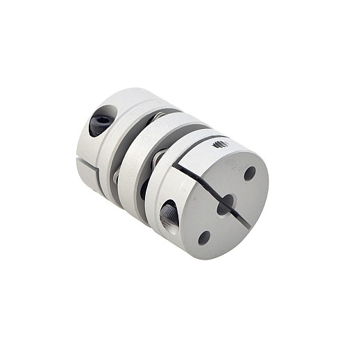 5mm - 6,35mm Elastyczne podwójne sprzęgło tarczowe 26x35mm Łącznik wału silnika krokowego CNC 5mm - 6,35mm Elastyczne podwójne sprzęgło tarczowe 26x35mm Łącznik wału silnika krokowego CNC