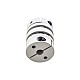 5mm - 6,35mm Elastyczne podwójne sprzęgło tarczowe 26x35mm Łącznik wału silnika krokowego CNC 5mm - 6,35mm Elastyczne podwójne sprzęgło tarczowe 26x35mm Łącznik wału silnika krokowego CNC