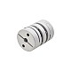 5mm - 8mm Elastyczne podwójne sprzęgło tarczowe 26x35mm Łącznik wału silnika krokowego CNC
