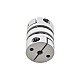 5mm - 8mm Elastyczne podwójne sprzęgło tarczowe 26x35mm Łącznik wału silnika krokowego CNC