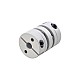 6,35mm - 10mm Elastyczne podwójne sprzęgło tarczowe 26x35mm Łącznik wału silnika krokowego CNC