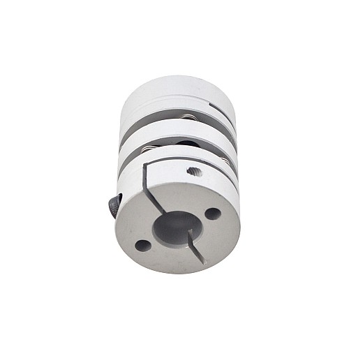 6,35mm - 10mm Elastyczne podwójne sprzęgło tarczowe 26x35mm Łącznik wału silnika krokowego CNC