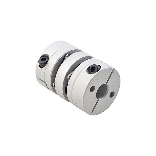 8mm - 8mm Elastyczne podwójne sprzęgło tarczowe 26x35mm Łącznik wału silnika krokowego CNC