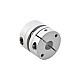 10mm - 14mm Elastyczne sprzęgło jednotarczowe 32x29mm Łącznik wału silnika krokowego CNC