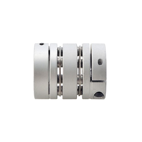 8mm - 14mm Elastyczne podwójne sprzęgło tarczowe 32x41mm Łącznik wału silnika krokowego CNC