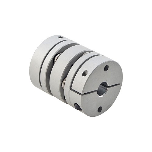 8mm - 14mm Elastyczne podwójne sprzęgło tarczowe 32x41mm Łącznik wału silnika krokowego CNC