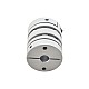 8mm - 14mm Elastyczne podwójne sprzęgło tarczowe 32x41mm Łącznik wału silnika krokowego CNC
