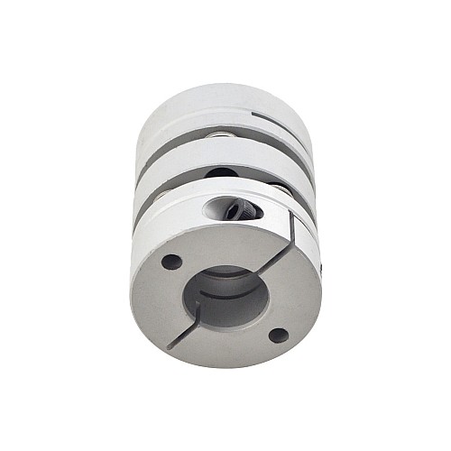 8mm - 14mm Elastyczne podwójne sprzęgło tarczowe 32x41mm Łącznik wału silnika krokowego CNC