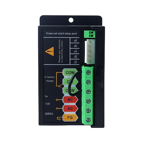 Jednofazowy regulator prędkości silnika 110 V o mocy 90W do silnika o zmiennej prędkości - FS-02-110V-90W | StepperOnline Jednofazowy regulator prędkości silnika 110 V o mocy 90W do silnika o zmiennej prędkości - FS-02-110V-90W | StepperOnline