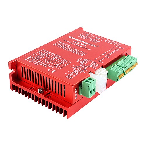 Sterownik silnika krokowego z zamkniętą pętlą Modbus RS485 seria Y 0-5,0A 20-50VDC do silników Nema 17, 23, 24 - CL57PR | StepperOnline Sterownik silnika krokowego z zamkniętą pętlą Modbus RS485 seria Y 0-5,0A 20-50VDC do silników Nema 17, 23, 24 - CL57PR | StepperOnline