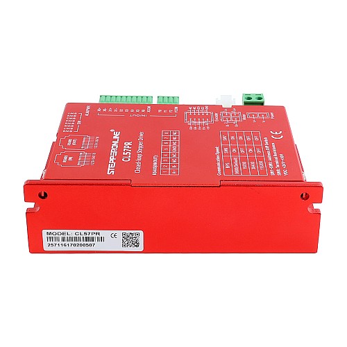 Sterownik silnika krokowego z zamkniętą pętlą Modbus RS485 seria Y 0-5,0A 20-50VDC do silników Nema 17, 23, 24 - CL57PR | StepperOnline Sterownik silnika krokowego z zamkniętą pętlą Modbus RS485 seria Y 0-5,0A 20-50VDC do silników Nema 17, 23, 24 - CL57PR | StepperOnline