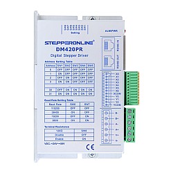 Sterownik silnika krokowego Modbus RS485 seria Y 0-2,0A 24-50VDC do silników Nema 11, 14, 17