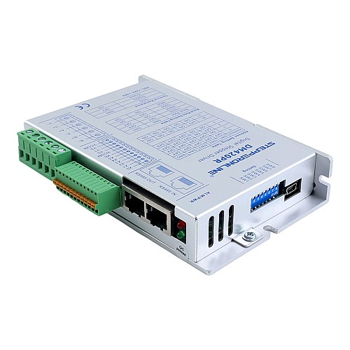 Sterownik silnika krokowego Modbus RS485 seria Y 0-2,0A 24-50VDC do silników Nema 11, 14, 17 - DM420PR | StepperOnline