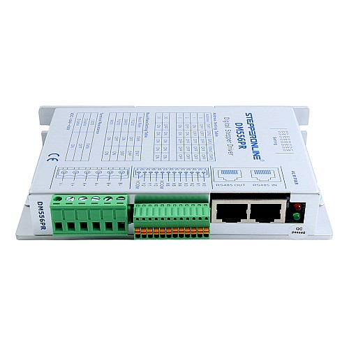 Sterownik silnika krokowego Modbus RS485 seria Y 0-4,0A 24-50VDC do silników Nema 23, 24, 34 - DM556PR | StepperOnline Sterownik silnika krokowego Modbus RS485 seria Y 0-4,0A 24-50VDC do silników Nema 23, 24, 34 - DM556PR | StepperOnline