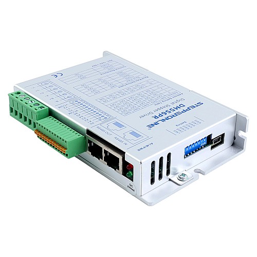 Sterownik silnika krokowego Modbus RS485 seria Y 0-4,0A 24-50VDC do silników Nema 23, 24, 34 - DM556PR | StepperOnline Sterownik silnika krokowego Modbus RS485 seria Y 0-4,0A 24-50VDC do silników Nema 23, 24, 34 - DM556PR | StepperOnline