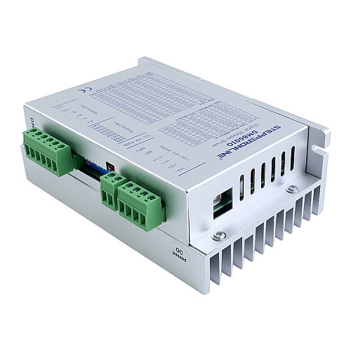 Sterownik silnika krokowego z kontrolą I/O 0,1-6,0A 24-110VDC do silników Nema 34 - DM860IO | StepperOnline Sterownik silnika krokowego z kontrolą I/O 0,1-6,0A 24-110VDC do silników Nema 34 - DM860IO | StepperOnline