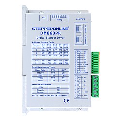 Sterownik silnika krokowego Modbus RS485 seria Y 0-6,0A 24-110VDC do silników Nema 34