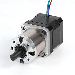 Używane produkty - Silnik krokowy Nema 17 bipolarny L=40mm z przełożeniem 27:1 przekładnia planetarna