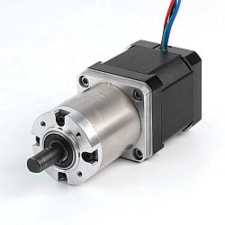 Używane produkty - Silnik krokowy Nema 17 bipolarny L=48mm z przełożeniem 51:1 przekładnia planetarna