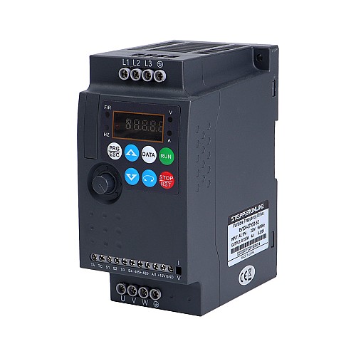 EV200 Series VFD 1HP 0.75KW 4.0A Jednofazowy napęd o zmiennej częstotliwości 220V