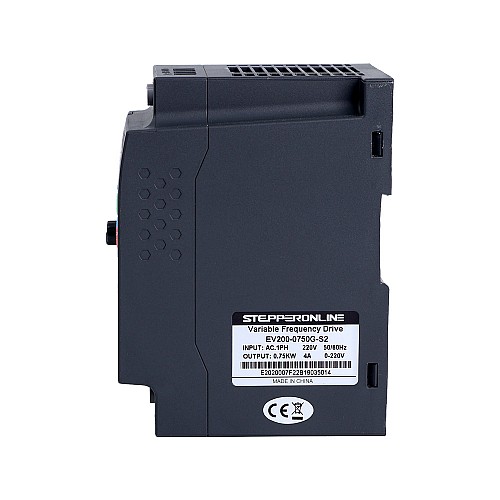 EV200 Series VFD 1HP 0.75KW 4.0A Jednofazowy napęd o zmiennej częstotliwości 220V